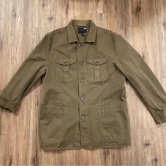 Banana Republic Other - VTG Banana Republic Safari Travel Shirt Jacket Men XL Field Military Khaki Chore